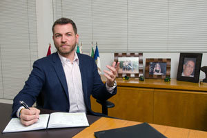 El nuevo delegado del Gobierno de Canarias en Venezuela, Robert Concepción Camacho.