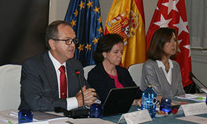 Eduardo Dizy, durante su intervención en la inauguración del Pleno.