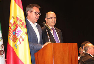 Un momento de la entrega de premios.