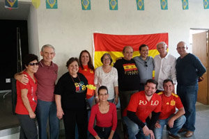 Algunos de los asistentes al evento organizado por la Casa de España de Sorocaba.