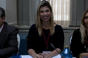 Amanda Barrio, consejera general por Brasil, en el reciente Pleno del CGCEE.