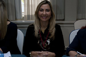 Miriam Boullosa, durante el Pleno del CGCEE celebrado recientemente en Madrid.