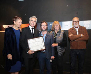 De izda. a dcha.: Irene Meritxel, Imanol Arias, Enrique Avogadro, Lia Rueda y Elio Marchi.