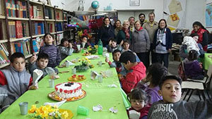 Un momento de la celebración del Día del Niño.