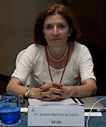 Susana Martínez, durante el Pleno del pasado mes de junio.