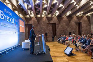 Fernando Clavijo, durante su intervención en la inauguración de las jornadas.