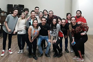 Algunos de los participantes en el Tropical Fest.