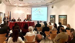 Cerca de medio centenar de socios de AEGAMA acudieron a la Casa de Galicia a la conferencia del embajador de Túnez