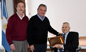Victoriano Salazar fue homenajeado por la Asociación Española de Puerto Madryn.
