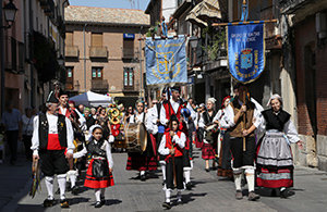 Un momento del pasacalles.