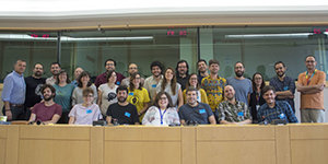 Un momento de la celebración de la reunión en el Parlamento Europeo.