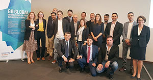 Participantes en la misión comercial a Uruguay.