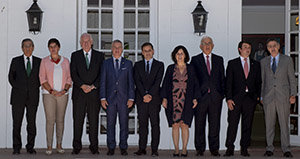 Urkullu presidió el almuerzo con representantes de la Confederación de la Producción y del Comercio-CPC.