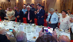 Herrero, durante los actos del 50 aniversario de la Casa de Soria en Barcelona.