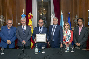 José Manuel Baltar, con el título de Huésped de Honor de la Ciudad de Buenos Aires.