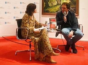 3. Susana Santaolalla y Domingo Villar en presentación de EL ÚLTIMO BARCO