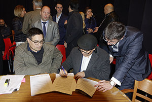 Centro Gallego de Buenos Aires Firma del Contrato gerenciamiento 1