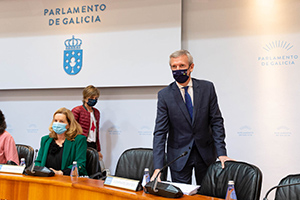 12,30 h.- O vicepresidente primeiro e conselleiro de Presidencia, Xustiza e Turismo, Alfonso Rueda, comparecerá na Comisión 3ª, de Economía, Facenda e Orzamentos para presentar as contas e as liñas de actuación da Vicepresidencia Primeira para o ano 2022.
foto xoán crespo
28/10/2021