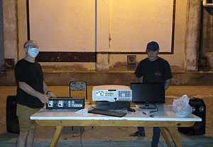 Regresó el tradicional choricine a la Sociedad Española de Adolfo Alsina, en Carhué